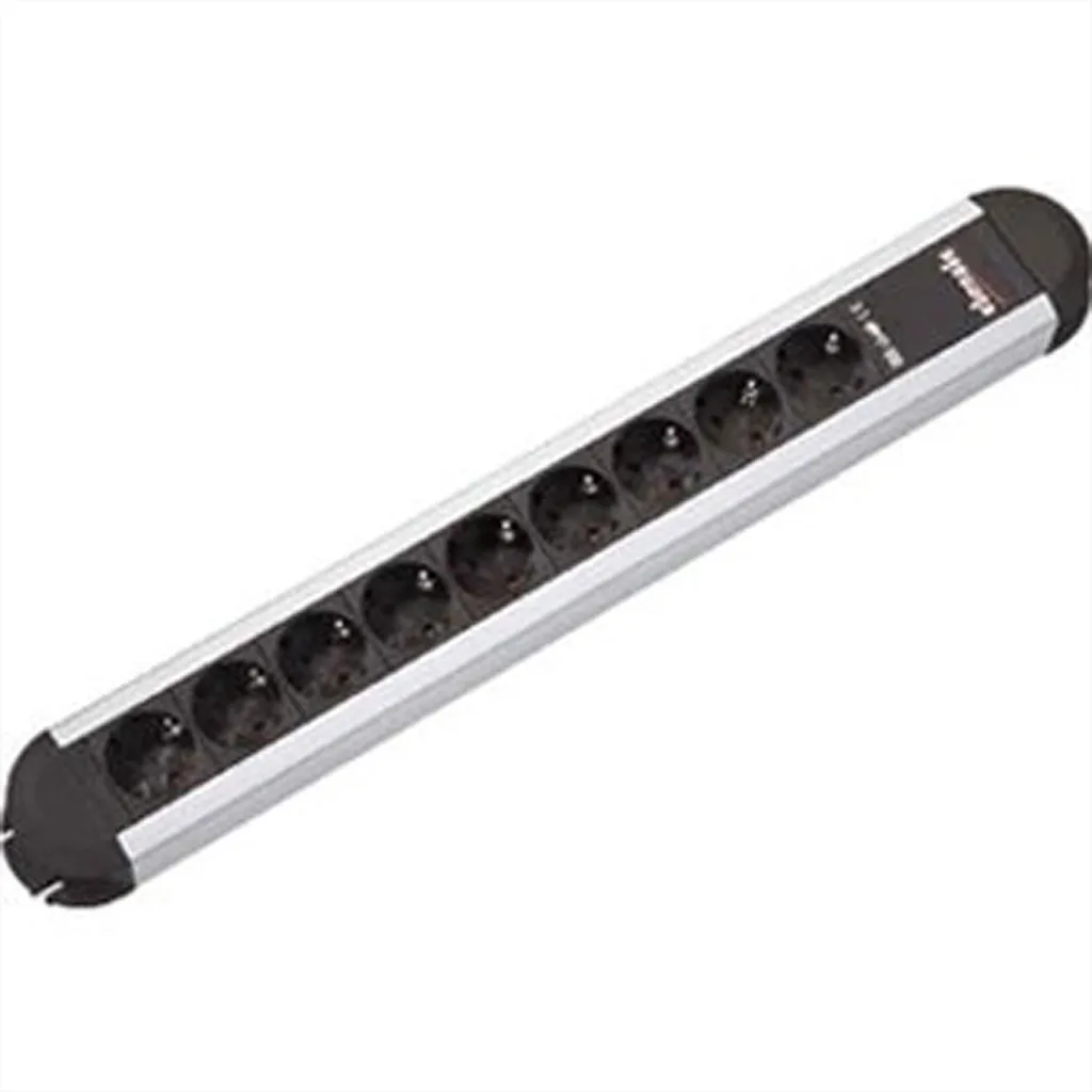 Bachmann 331.011 Multipresa 9 Slot Alluminio - Gestione Power per Casa Intelligente