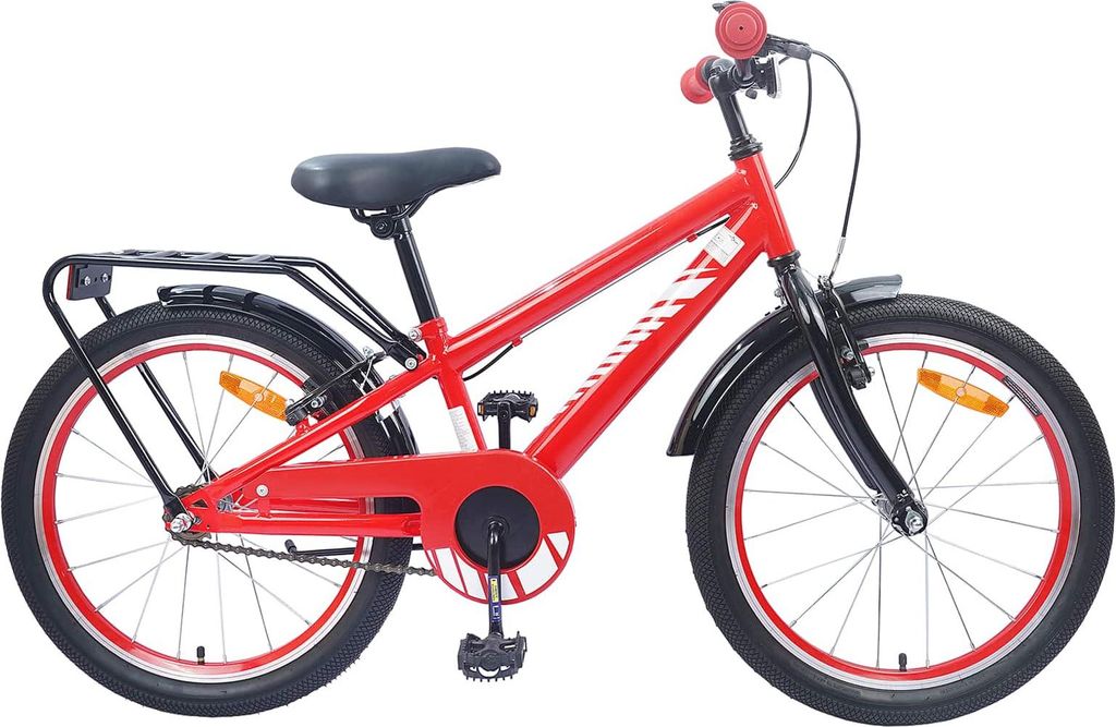 Kinderfahrrad 20 Zoll für 6-11 Jahre alt Rot