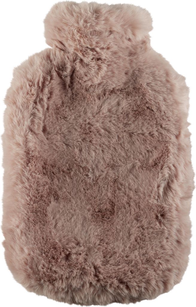 FASHY Wärmflasche mit softem Flauschbezug 2l rosa Produktbild 
