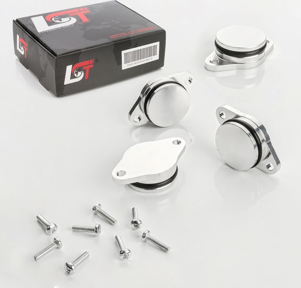 4x Drallklappe 32mm Alu Swirl Flap O-Ring Torxschrauben für BMW 3 5 6 7 X3 X5 X6