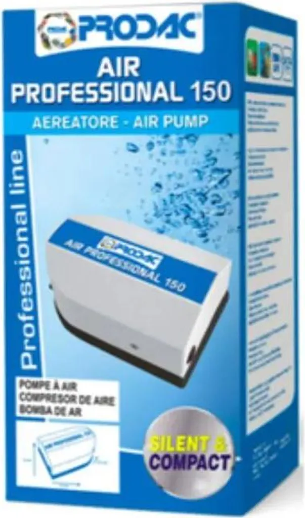 Compressore Prodac 150 l/h Trasparente - Aeratore Professionale Acquario