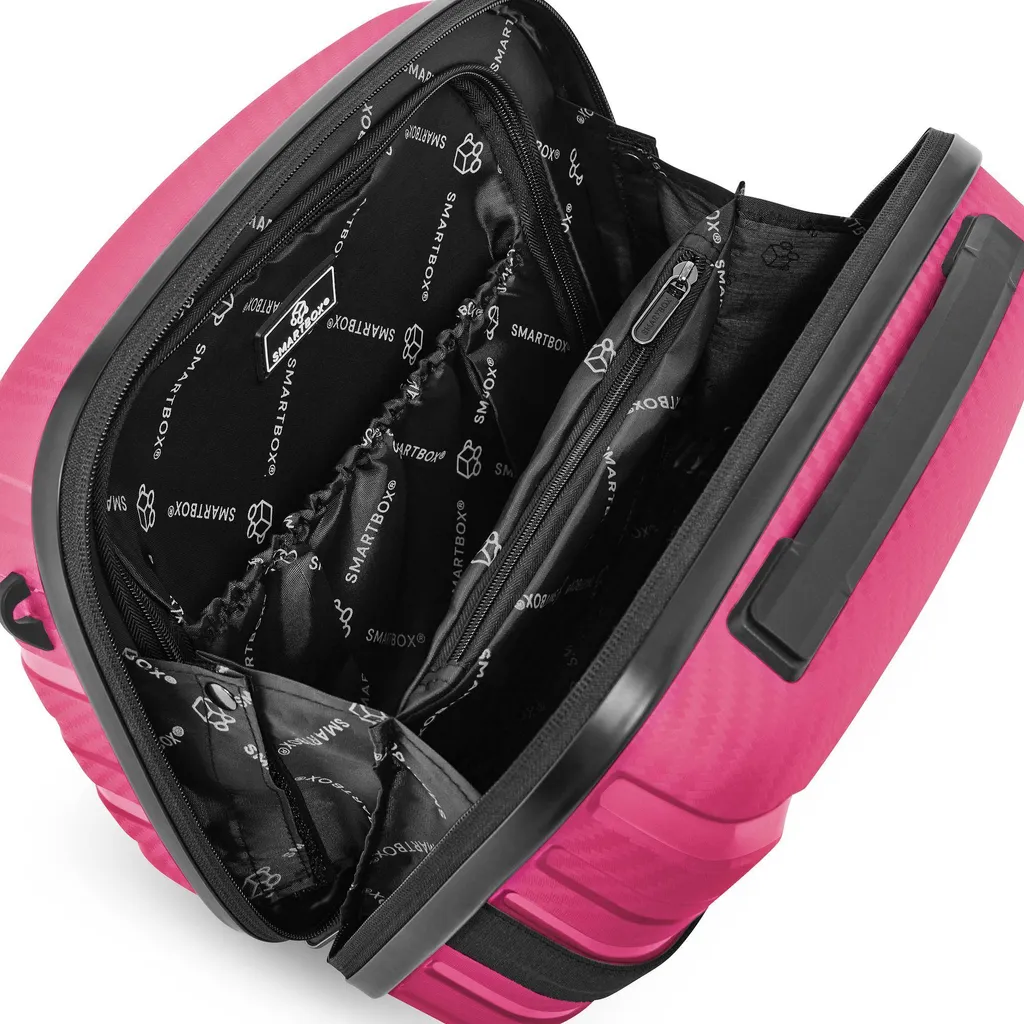 SMARTBOX Beauty Case Edition 01 Pink Rosa - Vanity Case Rigido Viaggio - 3