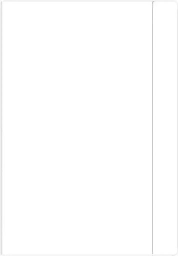 Dossier de classement A3+ blanc avec gomme pour plans et archives x10