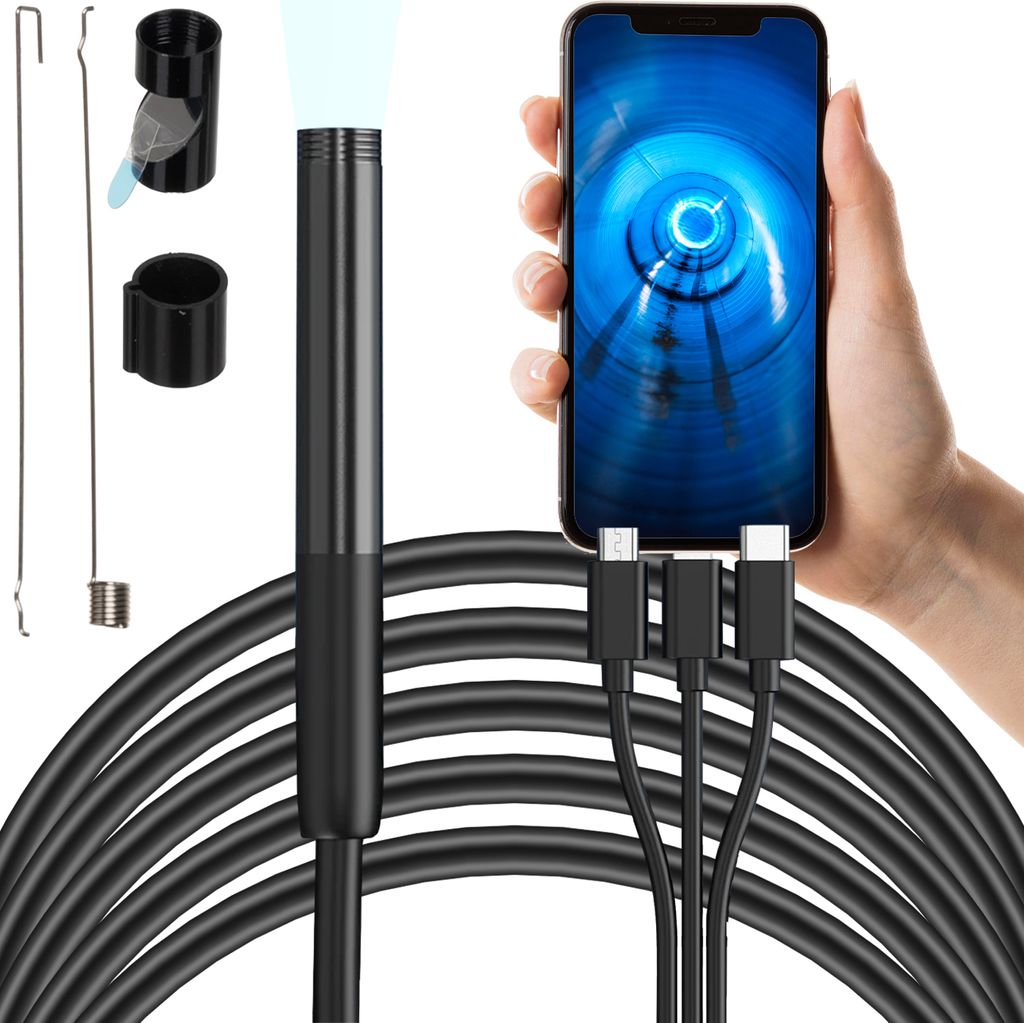 Bigstren 23020 Endoskopická inspekční kamera IP 67, 6 LED, Obrázek produktu 12