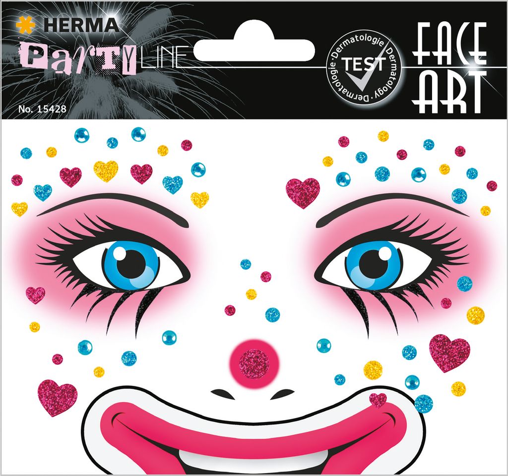 HERMA Face Art Sticker Clown Annie Immagine del prodotto 