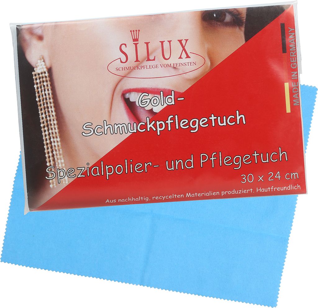 Goldputztuch für Schmuck 24 x 30 cm groß Goldtuch für Produktbild 1