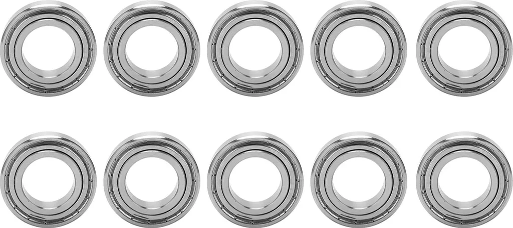 Lot de 10 Roulements S6006ZZ 30x55x13mm en Inox pour Haute Vitesse
