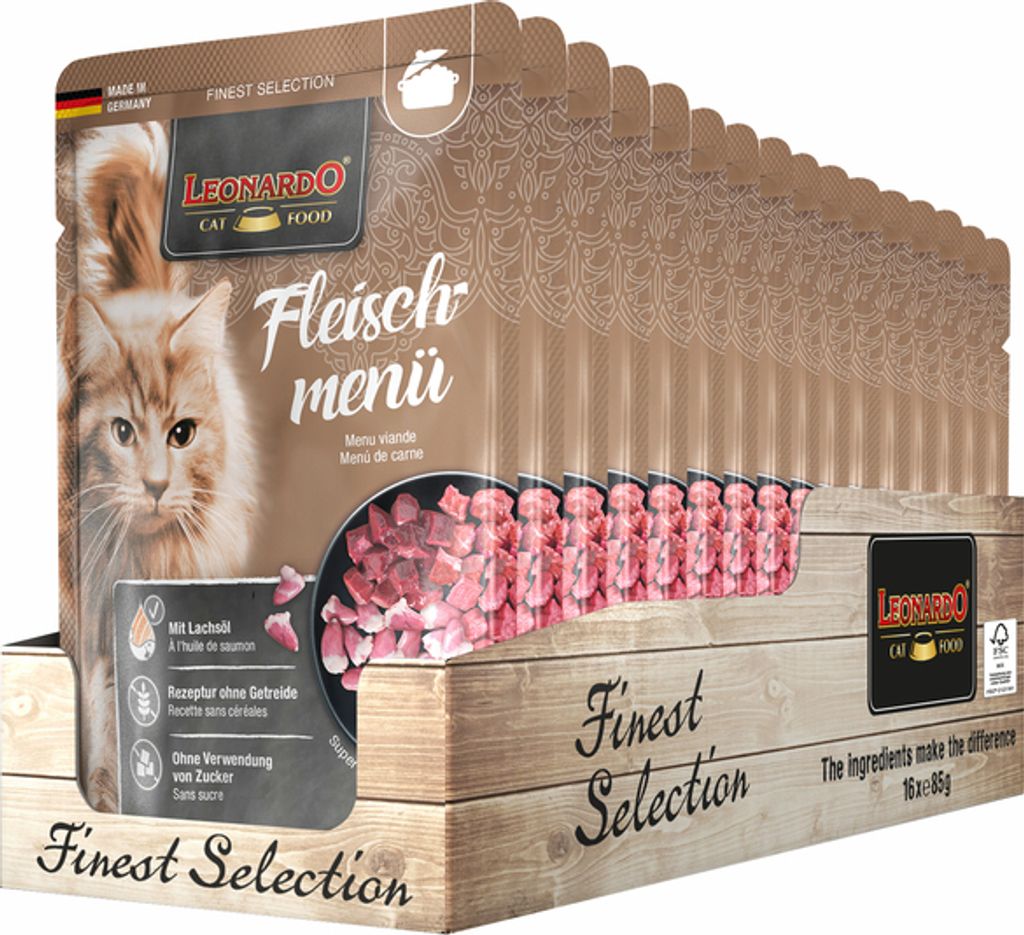 Leonardo Cat Food 756345, Adult, 85 g, Ohne Soja, Ohne künstliche Farbstoffe