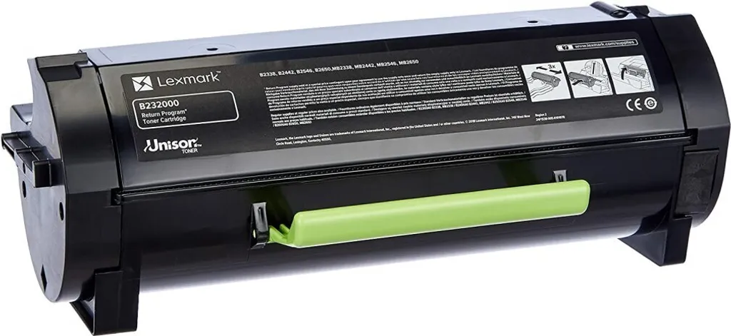 Lexmark B232000 Programma di restituzione del kit toner Lexmark originale (00B232000,0B232000,B232000) - 9