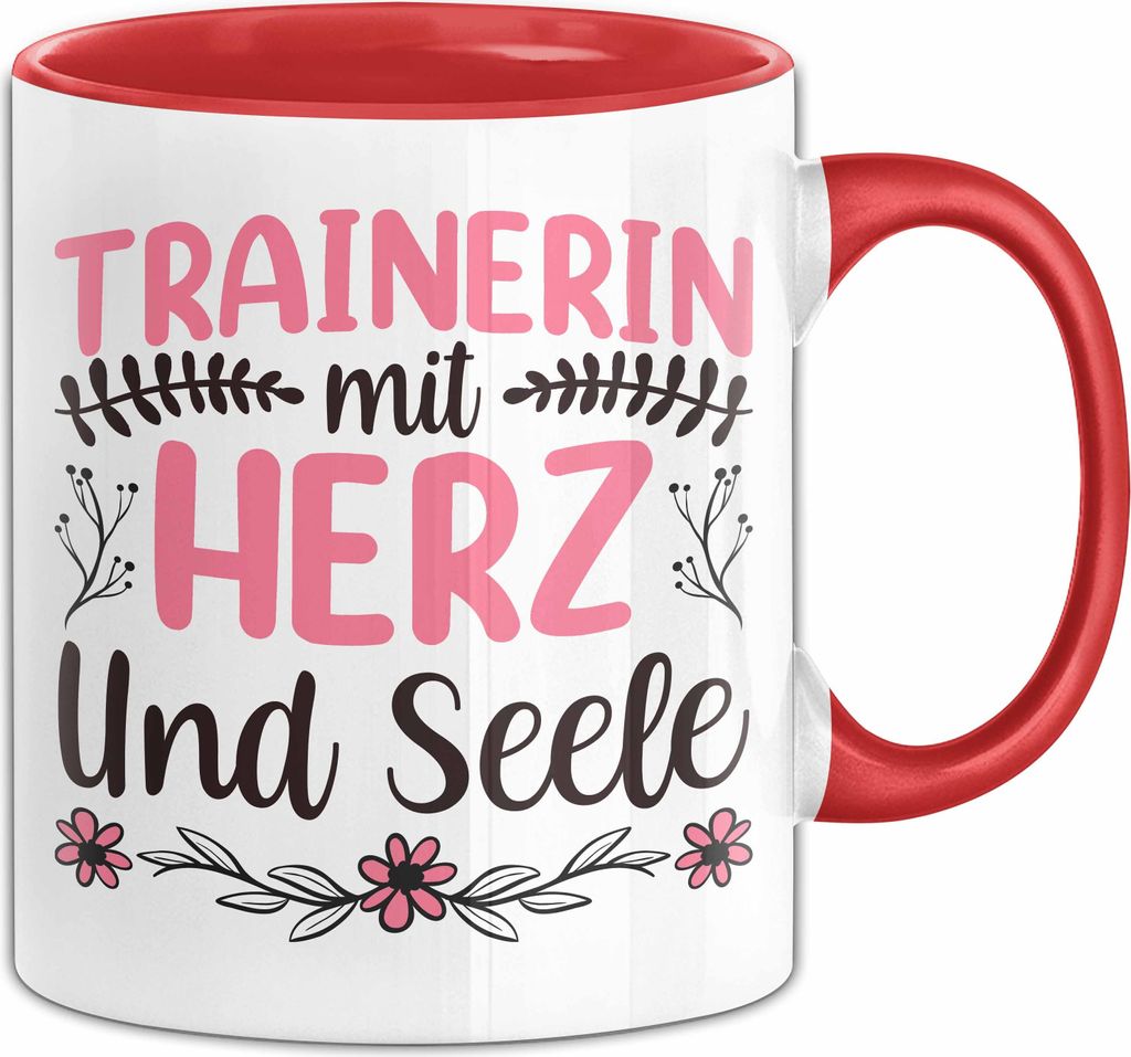 Trainerin Tasse Geschenk Für Beste Trainerin Mit Herz Und Produktbild 