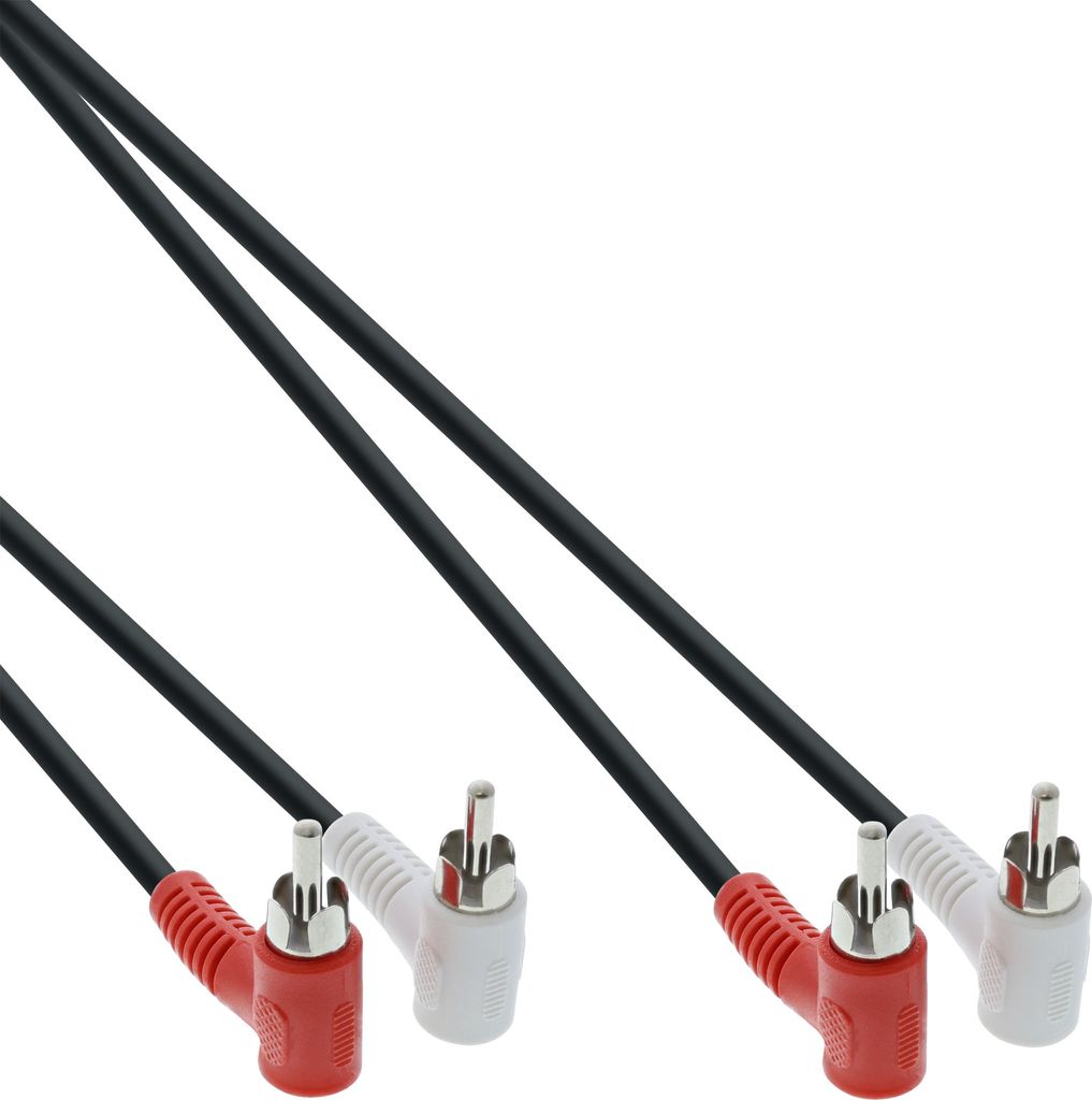 InLine® 89929, cable con conectores RCA, 2 RCA, conector Imagen del producto 