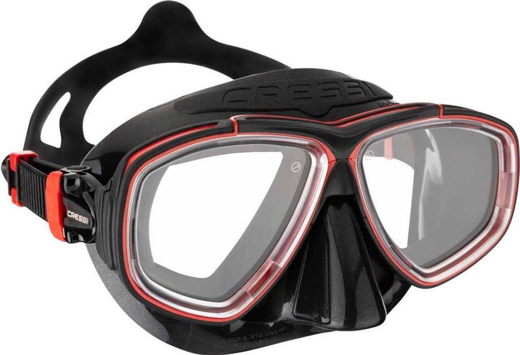 Cressi Prisma Speerfischen Maske Schwarz Herren,Damen Schwarz One Size