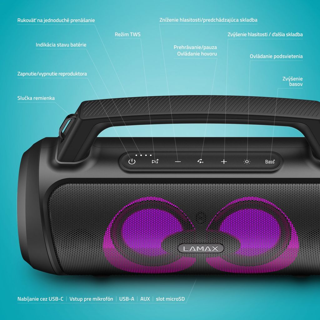 Lamax Partygo1 Obrázok produktu 4