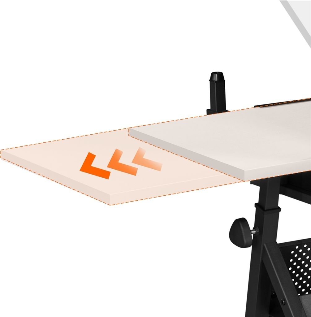 Yaheetech Zeichentisch Architektentisch Schreibtisch Produktbild 9