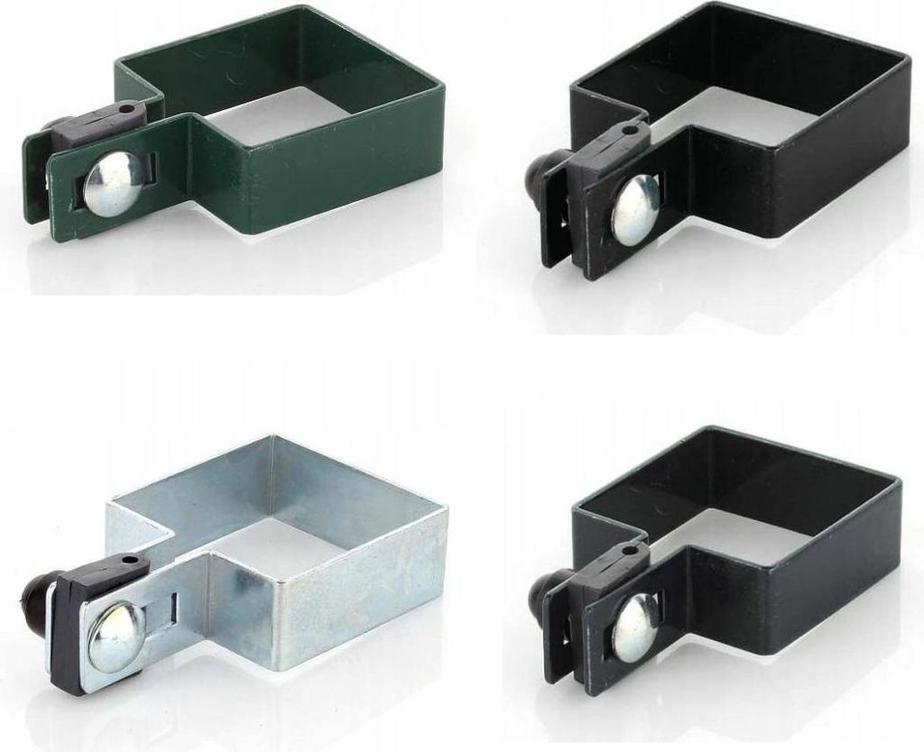 LogistSystem Endschelle quadratisch im SET 60x60mm für Produktbild 