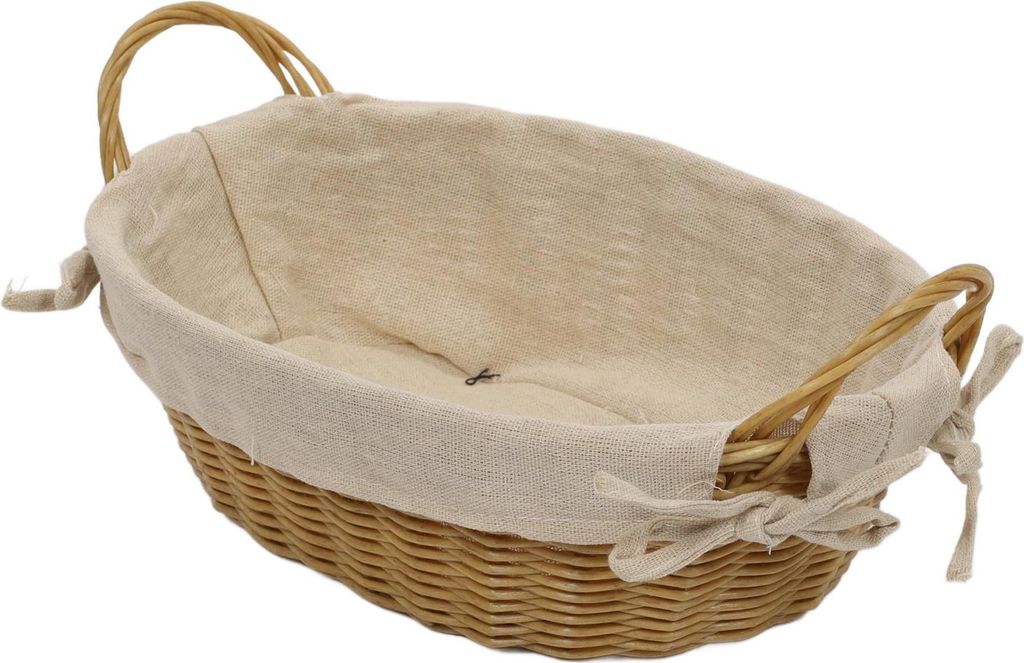 Koš na pečivo s textilní výselkou, 30 x 21 cm, Kesper Obrázek produktu 
