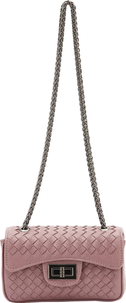 Borsa Donna NAEMI Viola Scuro - Tracolla Glamour per Look Notturni