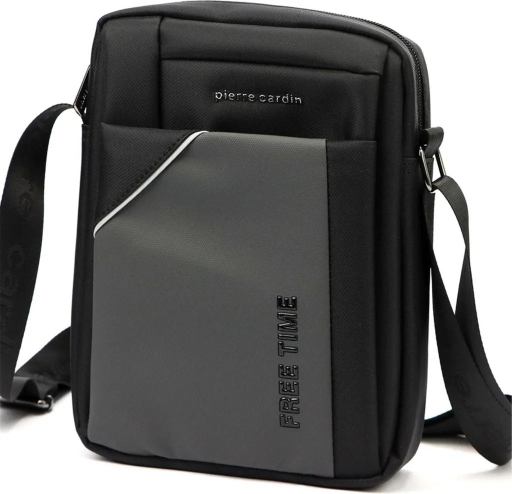 Sac à main Pierre Cardin Greg 57664 en cuir noir élégant pour femme