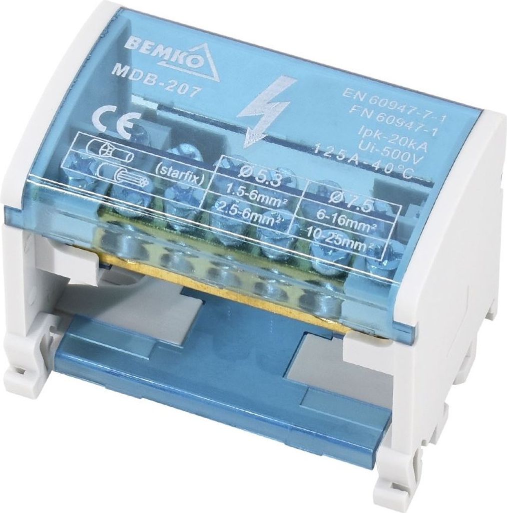 Verteilerblock Verteilerklemme - versch. Klemmenzahl 14