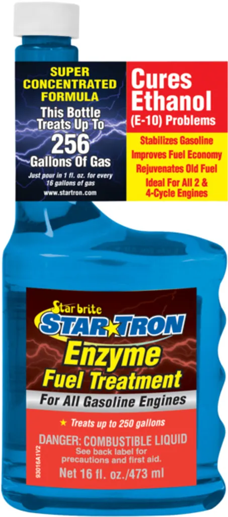 Star Tron Trattamento Enzimatico Benzina 473ml - Additivo Nautico Professionale