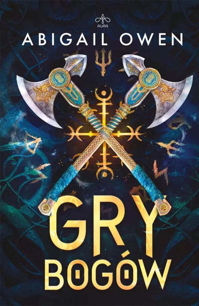 Gry bogów powieść fantasy Aura 544 strony