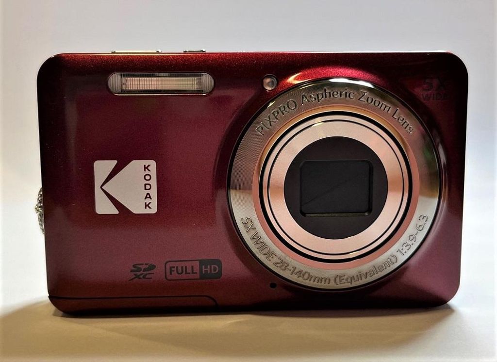 Kodak PixPro FZ55 rot Digitalkamera