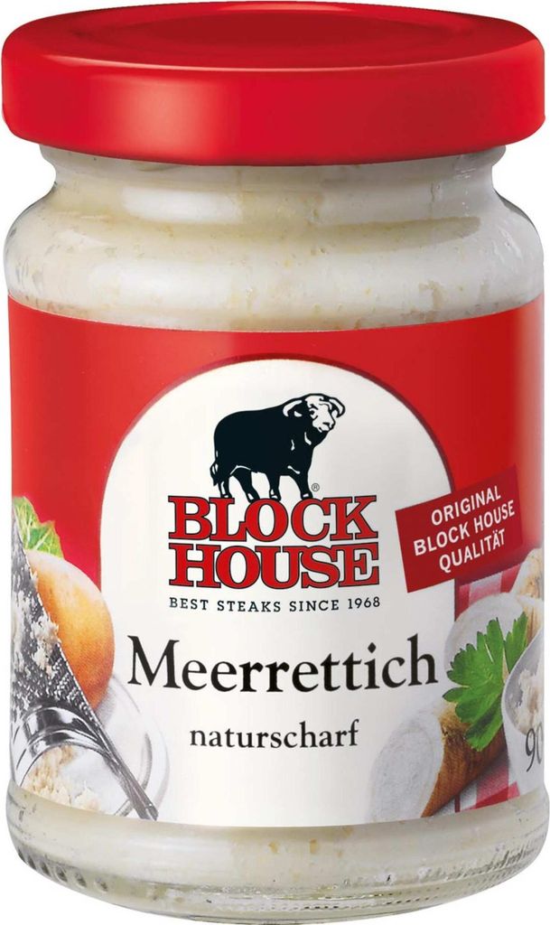 Block House Horseradish Natural Hot 90g Zdjęcie produktu 
