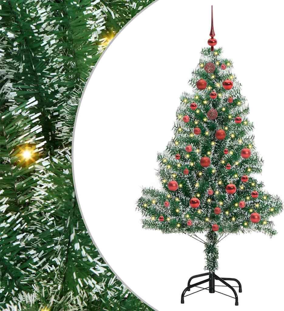 Stabli Möbel Künstlicher Weihnachtsbaum beschneit mit LED Licht 150cm - Künstliche Weihnachtsbäume Neu design868336