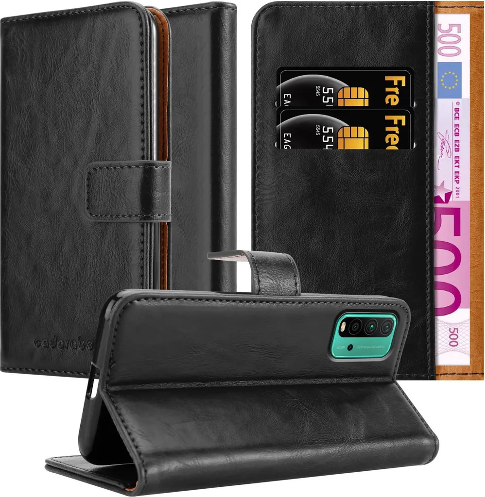 Cadorabo Book Case per Xiaomi POCO M3 / Redmi 9T Nero - Recensione