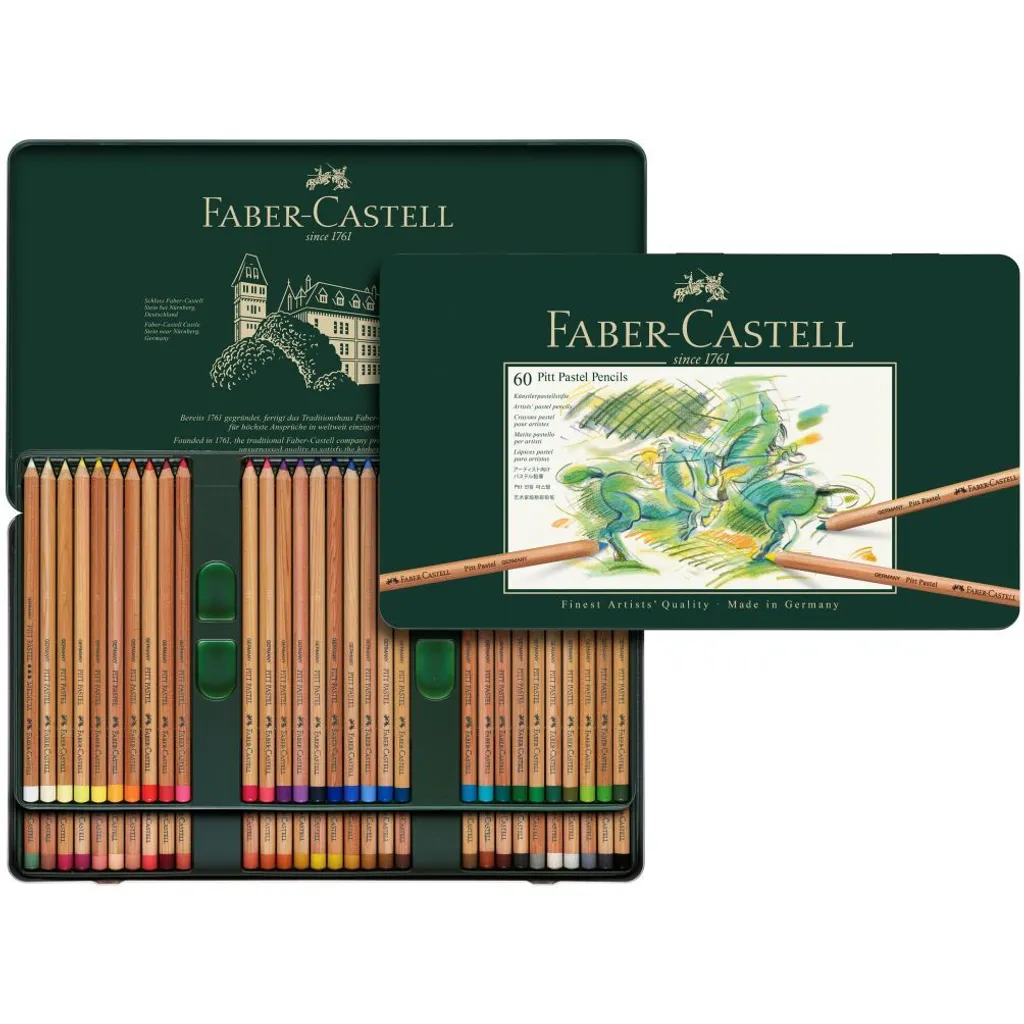 Crayons de couleur Pitt Pastell Faber-Castell mine xl haute densité - 5