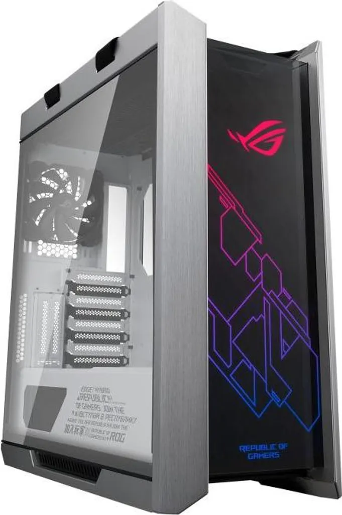 Boîtier PC ASUS ROG Strix Helios Blanc pour Configuration Gaming E-ATX