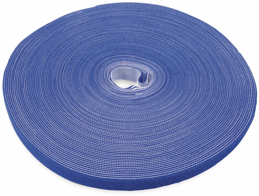 Label-The-Cable LTC PRO 1250 - Rouleau de Velcro double face 25m Bleu - 8