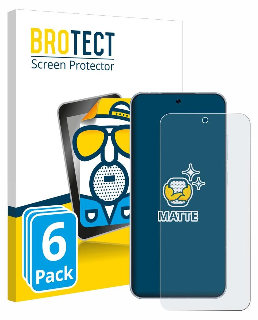6x BROTECT Schutzfolie für Honor Win RT Displayschutz Displayschutzfolie Folie Matt Entspiegelungsfolie
