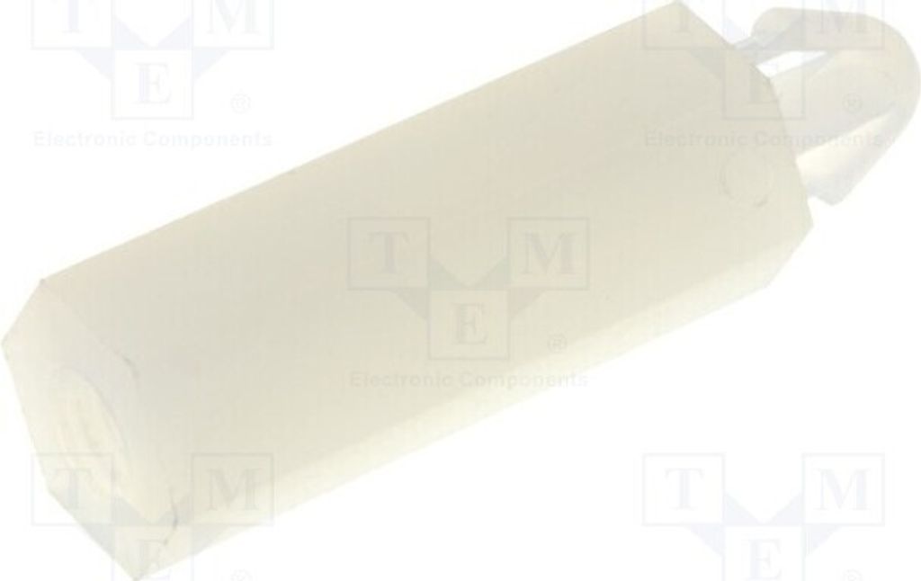 10x t Schlüssel: 5,5mm Kuntoff-Montagestifte L: 15mm Farbe: natürlich