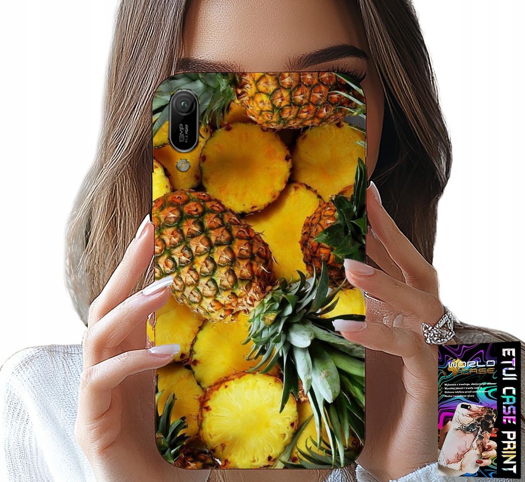 Fall Für Huawei Y6 2019 - Ananas Obst Fall Fall + Glas