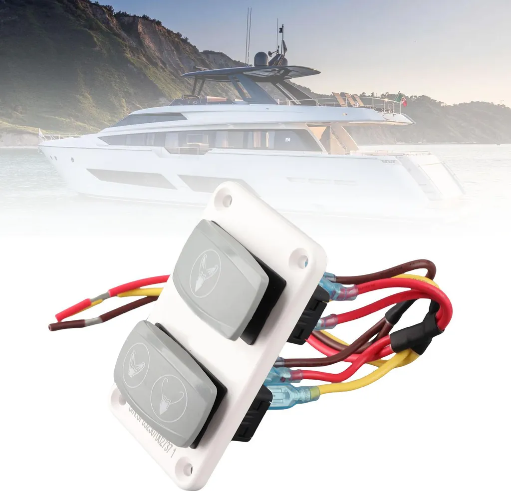 Interruttore Toilette Marina 3 Vie Risposta Rapida 12/24V Yacht RV - 2