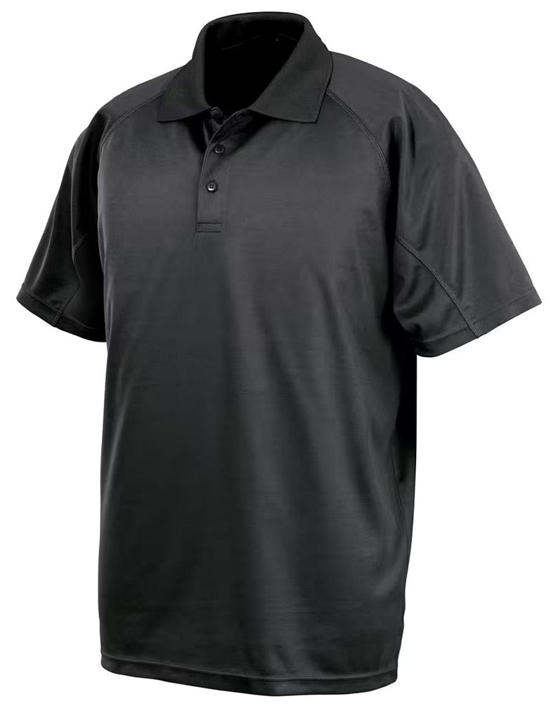 Spiro - Poloshirt für Herren/Damen Uni, Performance, AirCool LT4248 (5XL) (Schwarz)