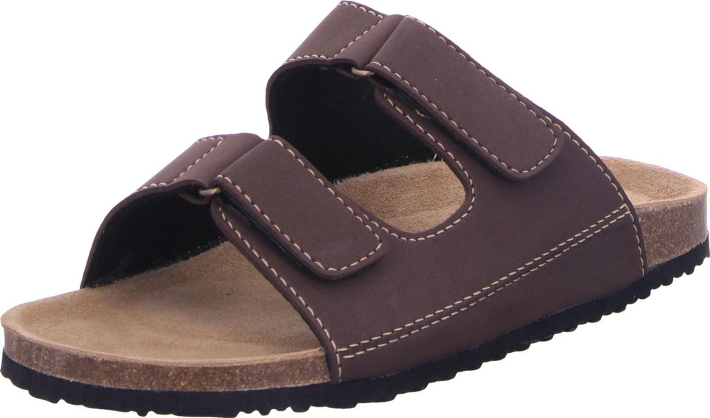 Supremo Herren Pantoletten 23559-41, 23559-42, 23559-43, 23559-44, 23559-45, 23559-46, 23559-47, 23558-44 SPR-7410990002 braun 44