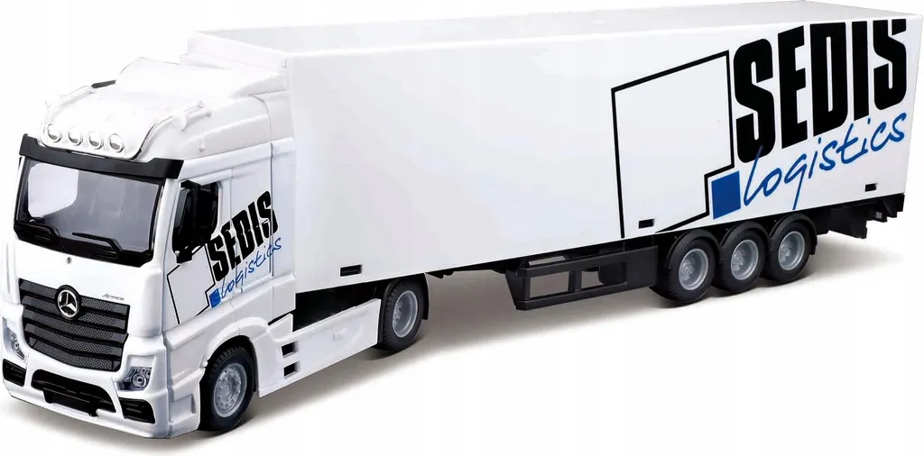 Bburago 1:43 Mercedes Actros SEDIS Logistics avec chariot élévateur
