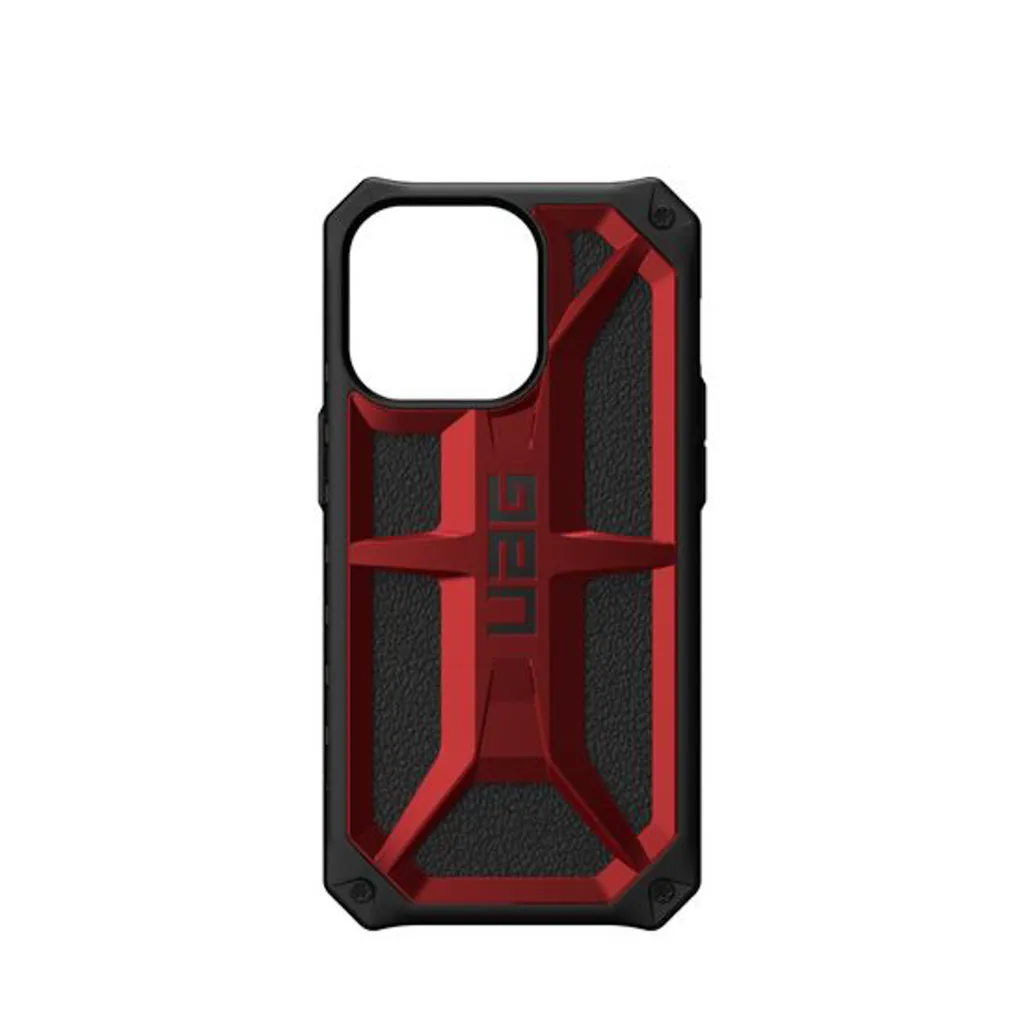 UAG Monarch iPhone 13 Pro: Design e Sicurezza in Rosso Intenso