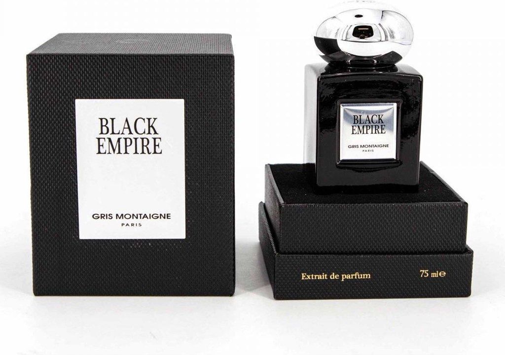 GRIS MONTAIGNE EXTRAIT DE PARFUM Homme "BLACK EMPIRE"(75ml) Image du produit 