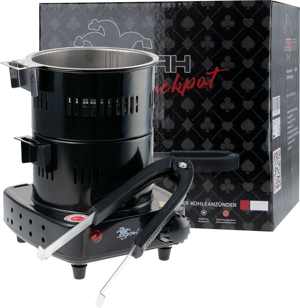 Verplexter Elektrischer Kohleanzünder 500W - Doppelring Design Für Grill & Kamin