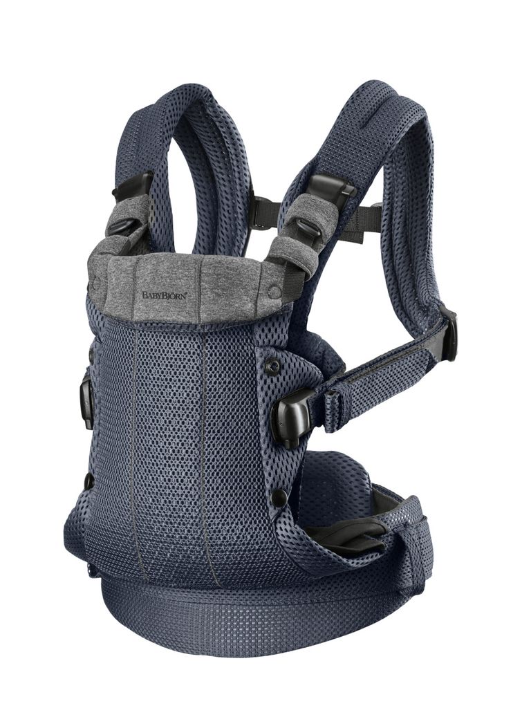 BabyBjörn Harmony 3D Mesh Babytrage Anthrazit
