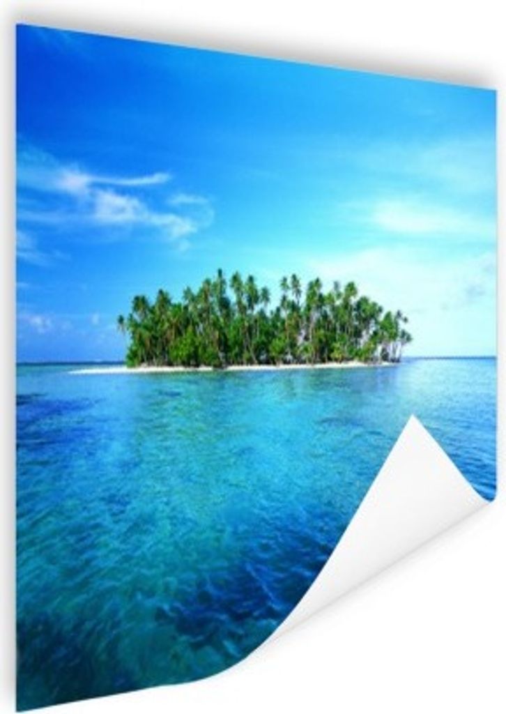 MuchoWow Poster Insel - Tropen - Meer 160x120 cm - Foto Plakat