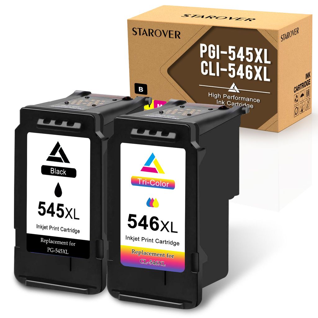 GREENSKY PG-545 XL CL-546 XL Replacement for Canon 545 546 Ink