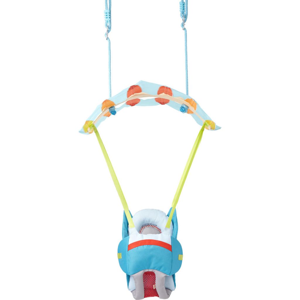 HABA Babyschaukel Luftikus, Schaukel, Kinderschaukel, Deckenschaukel, Flugdrache, 303941