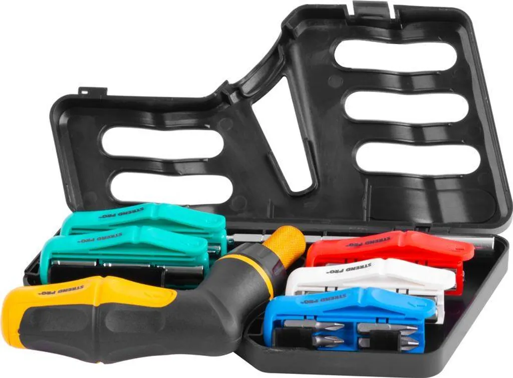 Strend Pro SDX47-141 Set Cacciavite a Cricchetto 41 pz per Casa