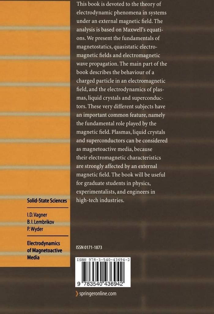 Electrodynamics of Magnetoactive Media