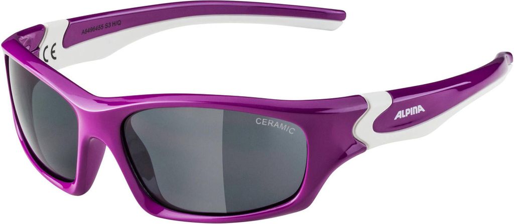 ALPINA Lunettes de soleil Flexxy Teen monture berry/blanc Image du produit 