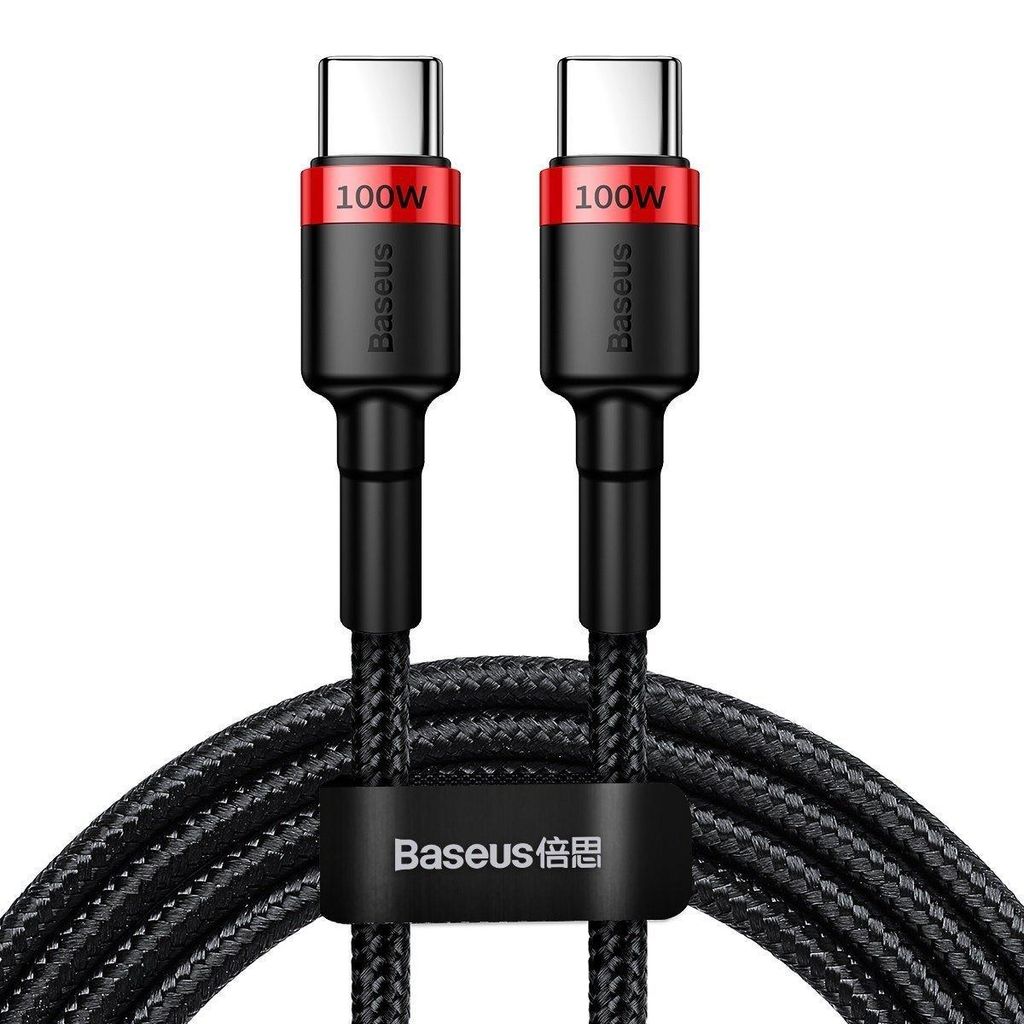Baseus CATKLF-AL91, 2 m, USB C, USB C, Schwarz Produktbild 